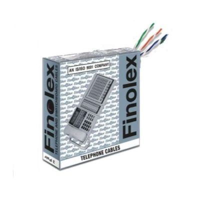 Finolex Grey 0.5mm 3 Pair PE Insulated Telephone Cable-31050033