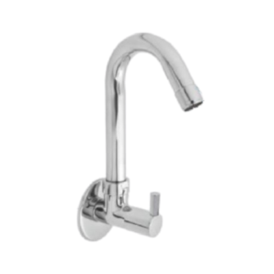Floza Sink Cock With Swinging Spout Wall Mounted Flora FL-08