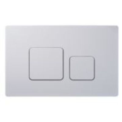 Jaaz 245x160mm Chrome Finish S Flushing Button