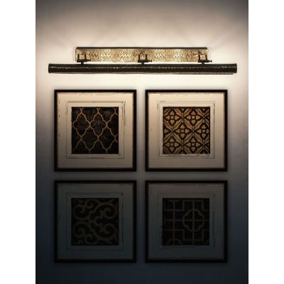 Fos Lighting Hand Carved Chetai 2 Point Adjustment Extra Long Picture Light-40W-PL000030