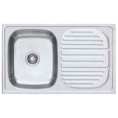 Franke 611X Trendy Kitchen Sink-Single Bowl With Drainer-101.0153.107