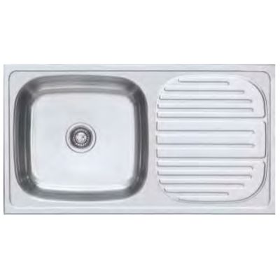 Franke 611X Omni Kitchen Sink-Single Bowl With Drainer-101.0153.112