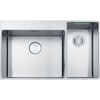 Franke Box Center BWX 220-54-27 TL Stainless Steel Kitchen Sink-Double Bowl-127.0538.259