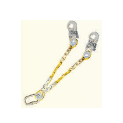 Freefall PP Rope Lanyard (One Side Hook FF-121 And Other Side Double Lanyard With Hook FF-119) - FFD-3191