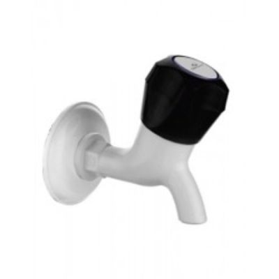 Glimpse Ptmt Bib Cock With Wall Flange FS-2901