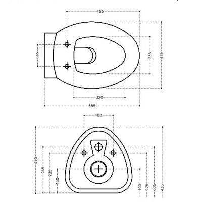 Jaquar Wall Hung WC FSS-WHT-29951PP