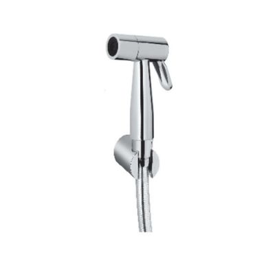 Ganga Crystal Chrome Finish Heavy Fixible Health Faucet Shower 1 Mtr Tube With Abs Hook Ganga-9002