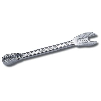 GB Tools 12 Pcs Combination Open & Ring End Spanners Set - Long Pattern - GB-1115480