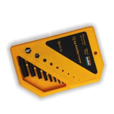 GB Tools 9 Pcs Hex Allen Key Set- Short Pattern - GB-1204020