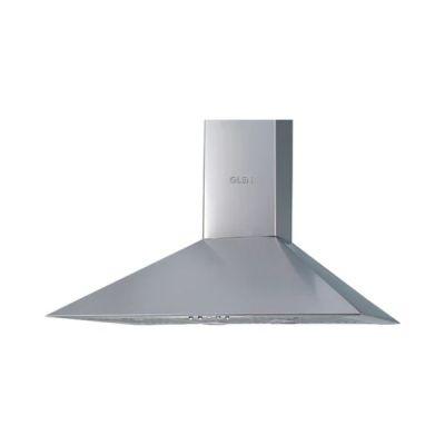 Glen 60cm 1000 m3/hr Electric Kitchen Chimney Pyramid Shape Baffle Filters Italian Motor - Silver - CH6055X60X750BFLWT