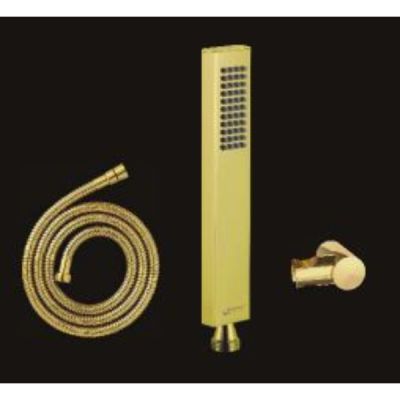 Goeka Gold Series Grass Hand Shower Set with FlexiGle Hose & Swivel Hook HS-S4G