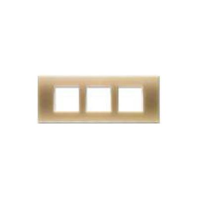 Goldmedal Cristallo 6 Module Cover Plates with Mounting Frames - 40601-WD