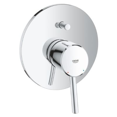 Grohe Concetto Single-Lever Bath Mixer-Chrome-19346001