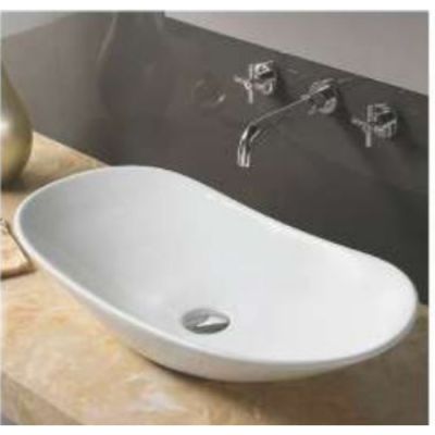 Hagar Crystal 630x365x145mm White Table Top Wash BasinHagar-HA003503