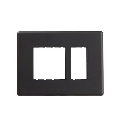 Havells Fabio Carbon Matt Black 3M Front Plate