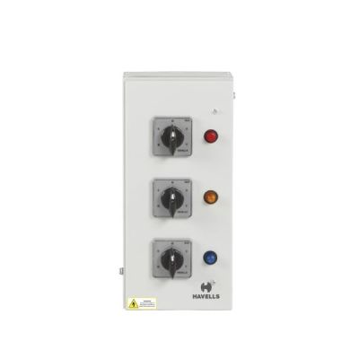 Havells Regal Grey 40A Vertical Phase Selector Enclosure DB