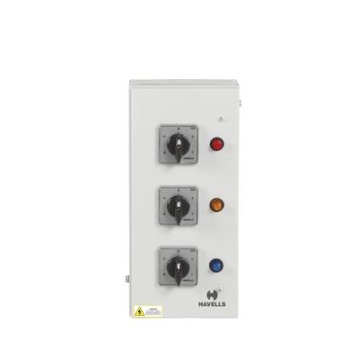 Havells Regal Grey 63A Vertical Phase Selector Enclosure DB