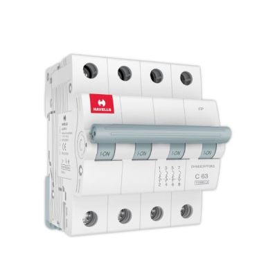 Havells 63A Four Pole C Curve MCB
