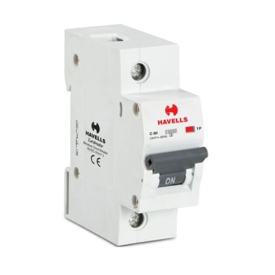 Havells 80A Higher Rating Single Pole C Curve MCB