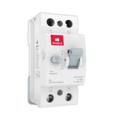 Havells 40A 300mA Double Pole AC Type RCCB