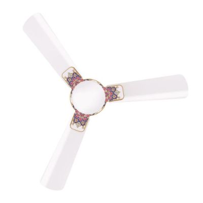 Havells Enticer Art Aafreen 1200mm Decorative Ceiling Fan 74W 390RPM Pearl White-FHCETSTPWT48
