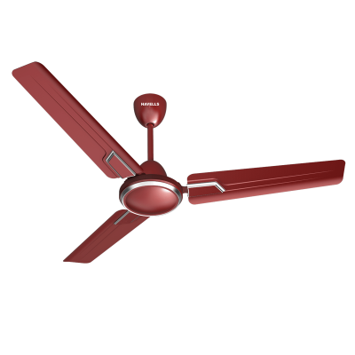 Havells Andria 1400mm Decorative Ceiling Fan 75W 290RPM Maroon-FHCADSTMAR56