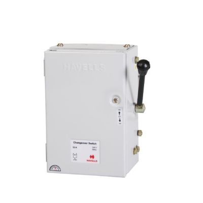Havells 32A Double Pole Side Handle Onload Changeover Switch