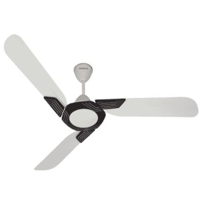 Havells Spiro Neo 1200mm decorative Ceiling Fan 75W 320RPM Black and White-FHCNESTBAW48