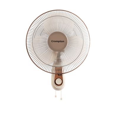 Crompton Neo High Flo 400mm Brown Wall Mounted Fan