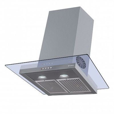 Faber Chimney HOOD GLASSY 3D T2S2 LTW 75