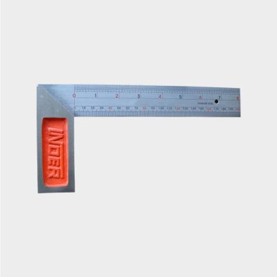 Inder 8Inch Stainless Steel Blade Try Square P-124B