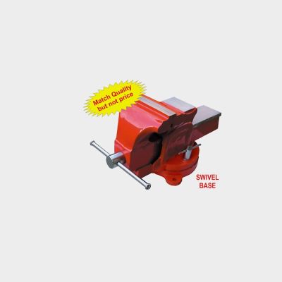 Inder 6No.x150mm Bench Vice - Swivel Base (Heavy Duty Single Rib) P-337G