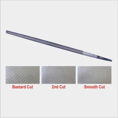 Inder 350mm Bastard Cut Round File P-923F