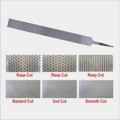 Inder 200mm Bastard Cut Flat Wood Rasp File P-927B