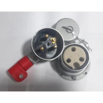 Indoasian Caretron White AC Socket 10A 2P+E, 230V AC-810389