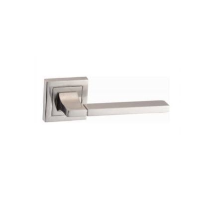 IPSA Iris Kafe Mortise Door Handle On Rose Without Escutcheons - Stainless Steel Finish - 14504