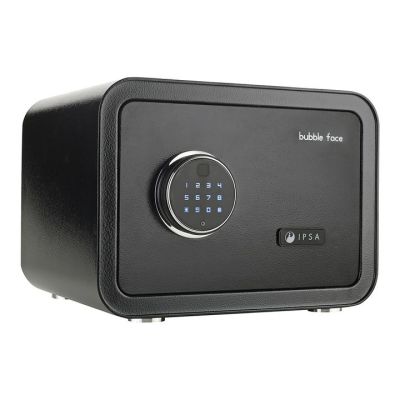 IPSA Bubble Face Premium Safe With Anti-Theft Fingerprint, Keypad and Key - 15148