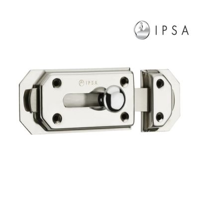 IPSA 3Inch Stainless Steel Sliding Latch For Door - FSS Finish - 1965