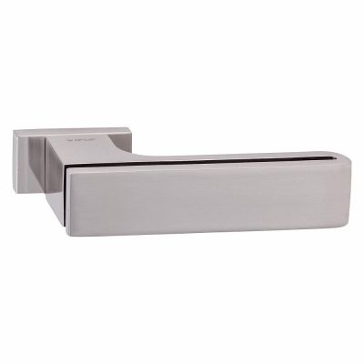 IPSA Luxos Series Darcy On Rose with Escutcheons Luxury Door Handles - Stainless Steel Finish - 4050