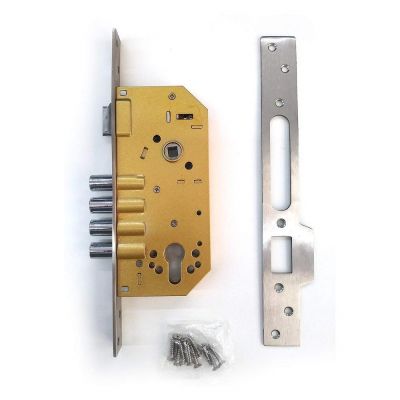 IPSA Iris ML12 Heavy Duty 4 Bolt Mortise Lock Made by Steel - Antique Finish - 4475