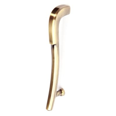 IPSA Lynx 15Inch Brass Pull Handle on Rose - Antique Finish - 4676