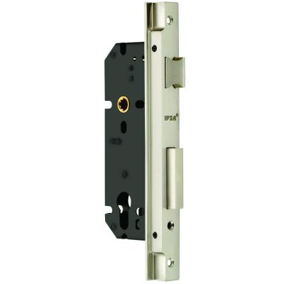 IPSA Iris ML14L Double Door Mortise Lock Left Made by Steel - Stainless Steel Finish - 5529