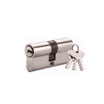 IPSA Iris 60 mm Both Side Key (Series - 300) Cylinder Lock - Stainless Steel Finish - 6271