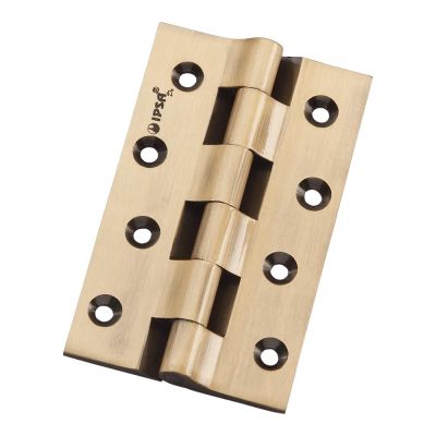 IPSA 6X9/8Inch, 5/32mm Thickness Premium Brass Railway Hinge - SL Finish - 6703