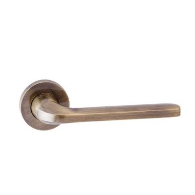IPSA Moderna Olive On Rose Door Handle - Antique Finish - 7088