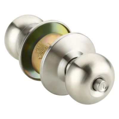 IPSA 60mm Cylindrical Locks Lockset Tubular Knob for Bathroom Made by SS304 - Antique Finish - 6402