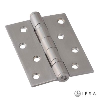 IPSA 5x3Inch, 3mm Thickness SS304 Riveted Ball Bearing Door Hinge - H104
