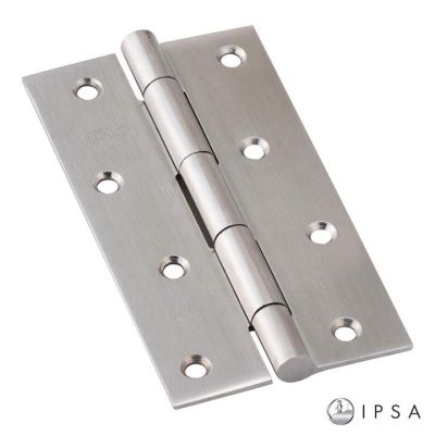 IPSA 3 Inch x 14 Gauge Stainless Steel Concealed Welded Door Butt Hinge - SS Finish - H142