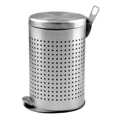 Iris Colors Large Stainless Steel Large Paddle Perforated Bin (10 Liters Capacity)
