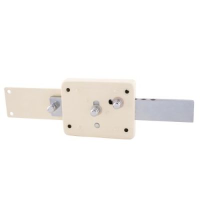 Jainson Inter Lock 3 Turns Square Normal Key Internal Door Lock-Ivory Finish-342
